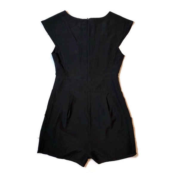 Ted Baker Grethun Square Neck Bow Romper Playsuit - Picture 6 of 13